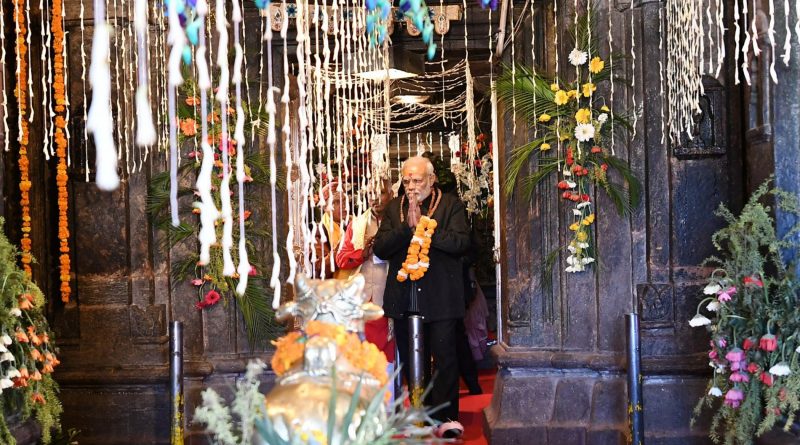Prime Minister Narendra Modi performs Puja at Kedarnath temple