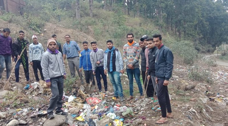 स्वछता का एक और कदम रास्ट्रीय को समर्पित !