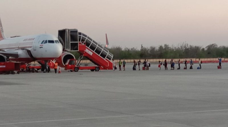 Today Air India operated a special flight !