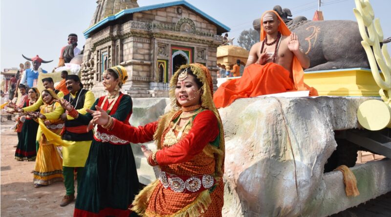 रक्षा मंत्रालय द्वारा राष्ट्रीय रंगशाला शिविर, नई दिल्ली में आयोजित प्रेसवार्ता