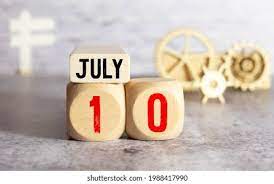 10 जुलाई की महत्त्वपूर्ण घटनाएँ /Important Events of 10th July :-