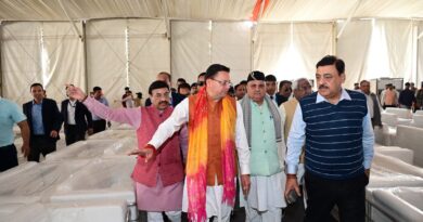 केन्द्रीय गृह एवं सहकारिता मंत्री  अमित शाह का 7 मार्च, 2026 को हरिद्वार बैरागी कैम्प में प्रस्तावित भ्रमण कार्यक्रम की तैयारियों का मुख्यमंत्री ने किया स्थलीय निरीक्षण