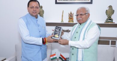 धामी-खट्टर मुलाकात: हरिद्वार गंगा कॉरिडोर और कुंभ-2027 की तैयारियों के लिए मांगे ₹325 करोड़