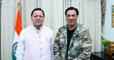 मुख्यमंत्री  पुष्कर सिंह धामी से फिल्म निर्माता-निर्देशक मधुर भंडारकर की मुलाकात,उत्तराखंड को देश का अग्रणी फिल्म शूटिंग हब बनाने का संकल्प