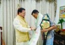 मुख्यमंत्री  पुष्कर सिंह धामी से एमएफएन लाइटवेट विश्व चैम्पियन दिगंबर सिंह रावत ने की शिष्टाचार भेंट
