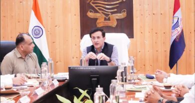 सुरक्षा व्यवस्था को लेकर डीजीपी दीपम सेठ ने दिए सख्त निर्देश