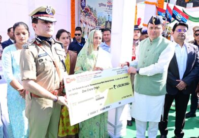 मुख्यमंत्री ने पुलिस स्मृति दिवस पर शहीद जवानों को दी श्रद्धांजलि, परिजनों को किया सम्मानित मुख्यमंत्री ने पुलिस स्मृति दिवस पर शहीद जवानों को दी श्रद्धांजलि, परिजनों को किया सम्मानित