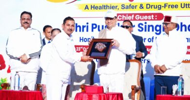 मुख्यमंत्री ने नशामुक्त उत्तराखण्ड वॉकथॉन को दिखाई हरी झंडी,नशे के खिलाफ लड़ाई केवल सरकार और पुलिस की नहीं, पूरे समाज की साझा जिम्मेदारी : मुख्यमंत्री