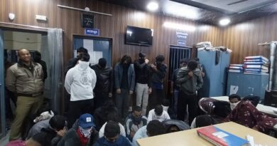 देहरादून में दून पुलिस का ‘ऑपरेशन नाईट स्ट्राइक’: देर रात हुड़दंगियों और नियम तोड़ने वालों पर कसा शिकंजा, 17 गिरफ्तार देहरादून में दून पुलिस का ‘ऑपरेशन नाईट स्ट्राइक’: देर रात हुड़दंगियों और नियम तोड़ने वालों पर कसा शिकंजा, 17 गिरफ्तार